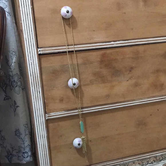 Kendra Scott Rayne Gold Long Pendant Necklace - Picture 4 of 9